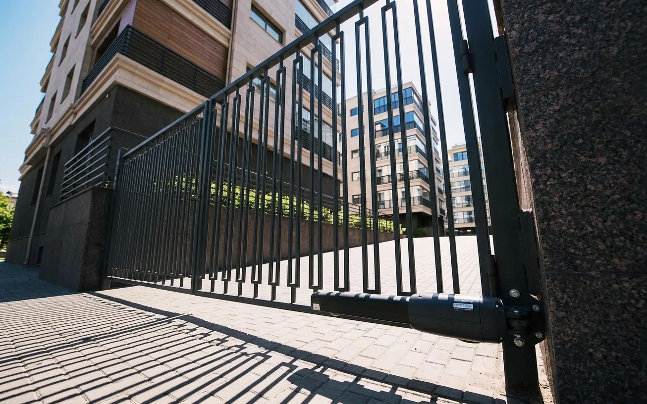 Portail électrique battant à Montpellier