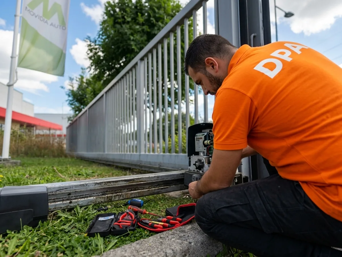 Contrat d'entretien de portail collectif pour syndic à Montpellier